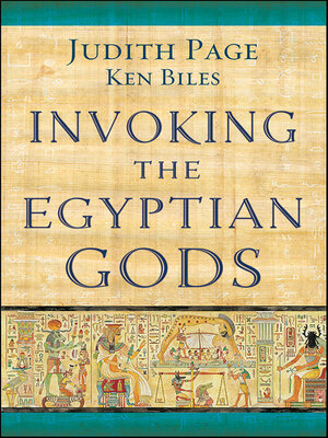 cover image of Invoking the Egyptian Gods